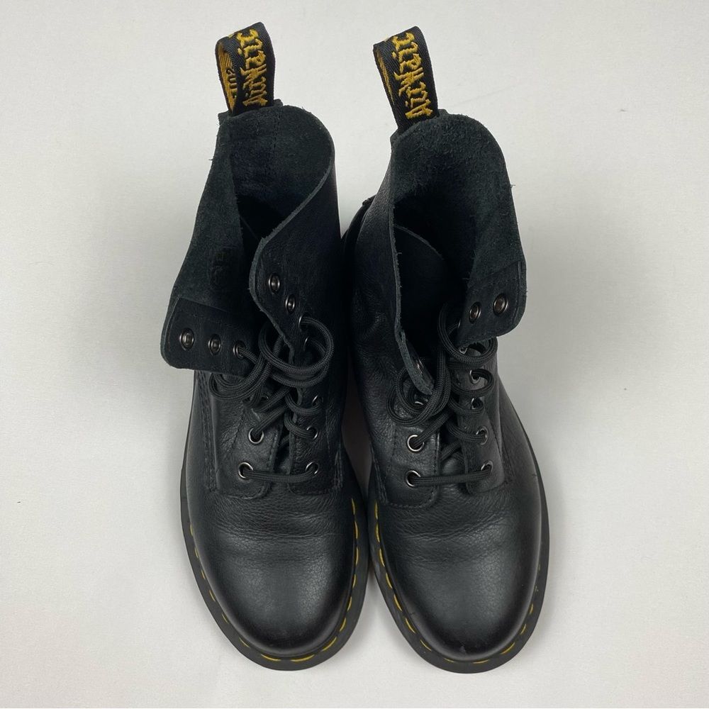 Dr. Martens 1460 Pascal Leather Combat Boots - Picture 12 of 15